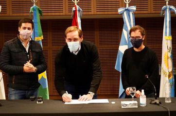 Garro y Larreta firmaron convenio para políticas culturales conjuntas