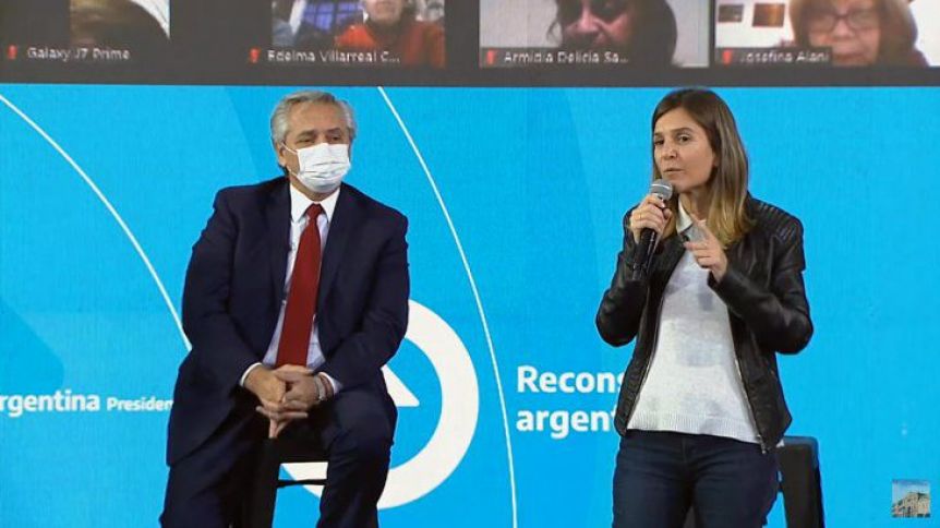 En Lomas, Fernández anunció beneficios para jubilados