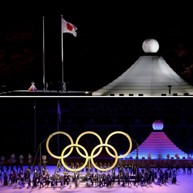 Emotiva ceremonia de apertura de los Juegos Olímpicos