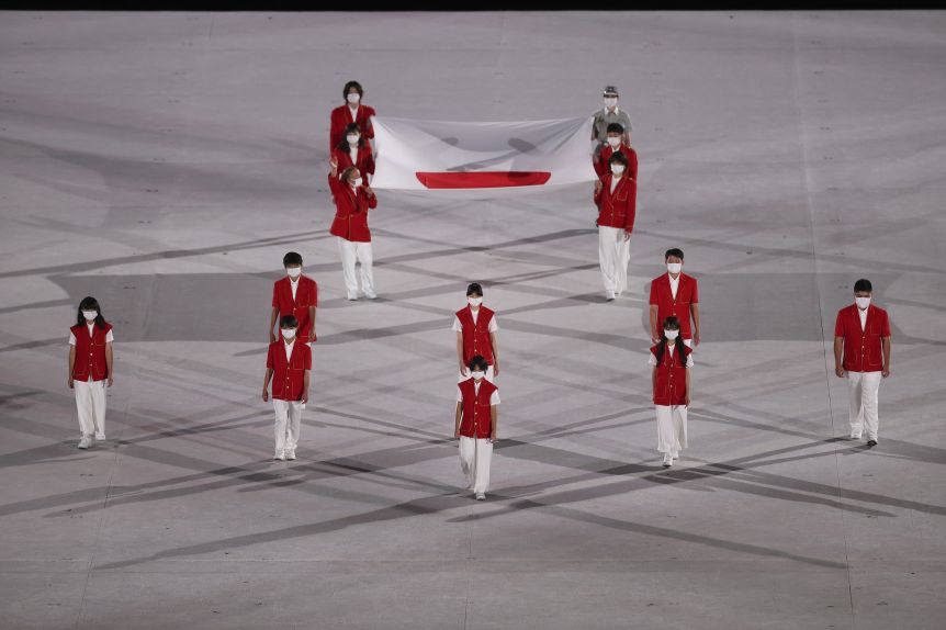 Emotiva ceremonia de apertura de los Juegos Olímpicos