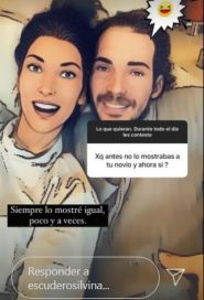 Silvina Escudero dio detalles de las fotos que le manda a su novio