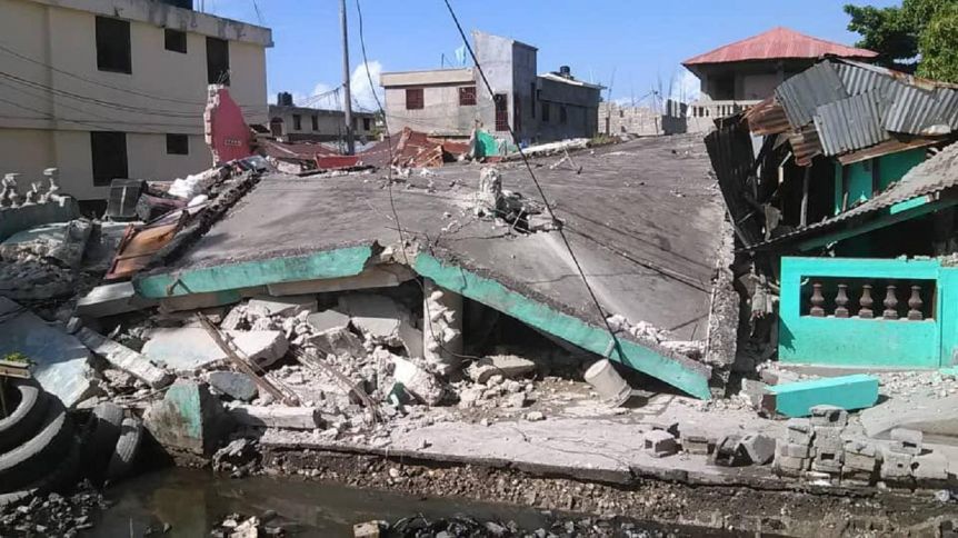 Impactante terremoto en Haití - Vimarsana News