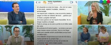 Vicky Xipolitakis podría ser desalojada de su departamento