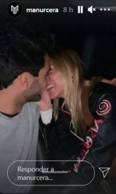 Nicole Neumann afrontó su fobia acompañada por su novio