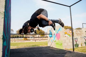 El Paseo de la Costa ya cuenta con un parque de parkour para deporte extremo