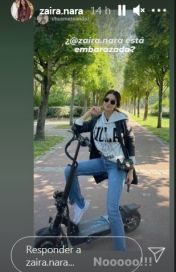 Zaira Nara salió a enfrentar los rumores de embarazo
