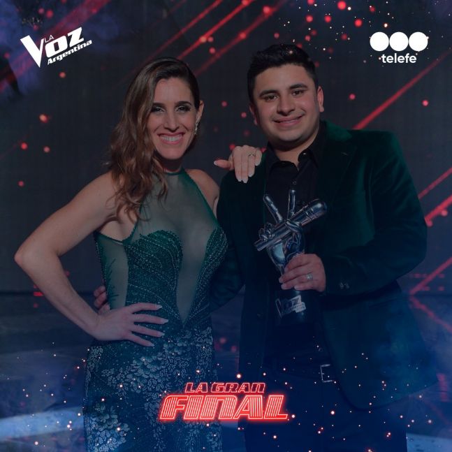 Francisco Benítez se consagró campeón de la Voz Argentina