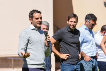 Juntos escenificó su primera foto de unidad de cara a las generales de noviembre