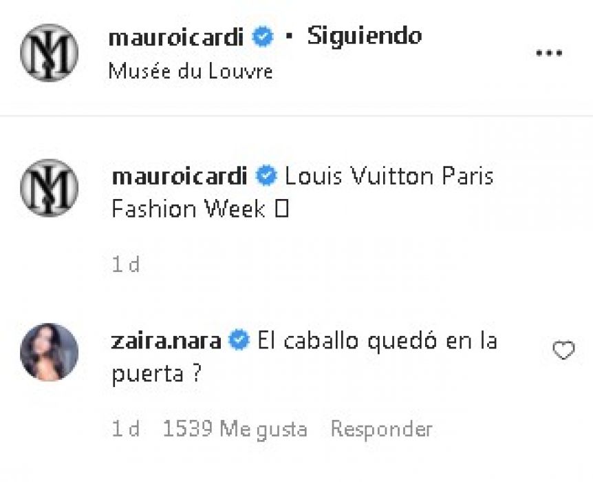 El look de Mauro Icardi para el desfile de Louis Vuitton que hizo estallar a las redes