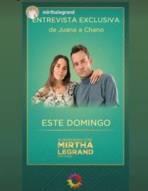 Juana Viale prepara su entrevista exclusiva con Chano Charpentier para el fin de semana