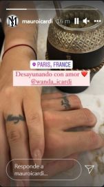 El posteo de Mauro Icardi dedicado a Wanda Nara