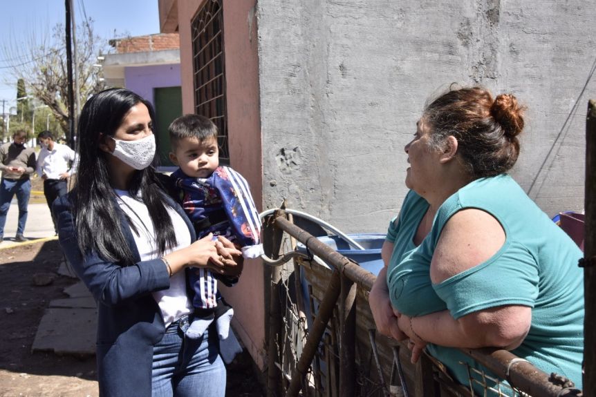 Noelia Correa: “No nos fijamos en fechas electorales para caminar los barrios”