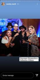 Después de la crisis, Wanda Nara y Mauro Icardi festejaron Halloween juntos