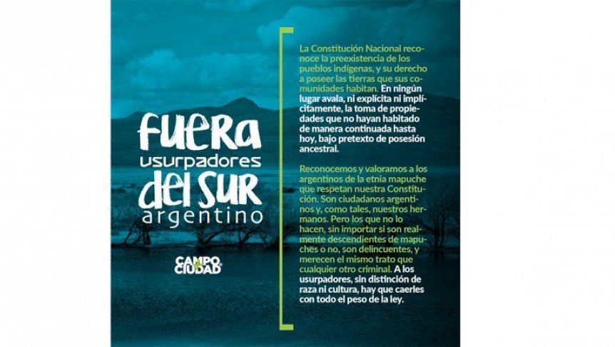 Patagonia rebelde: marchas de productores y vecinos en contra de las tomas