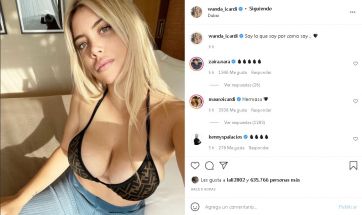 Mauro Icardi y Wanda Nara se grabaron a los besos en la habitación de un hotel