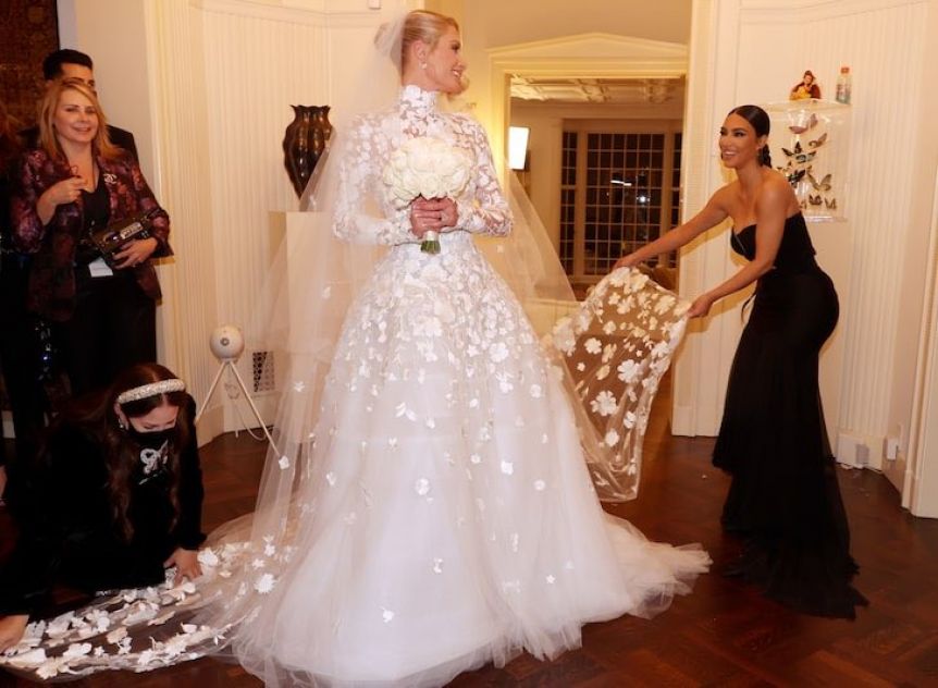 Los detalles de la lujosa boda de Paris Hilton y Carter Reum