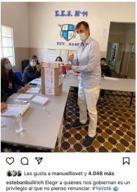 Los tempraneros: qué intendentes, funcionarios y legisladores ya emitieron su voto
