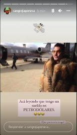 La China Suárez reaccionó luego de que contaran cómo cobra la cuota alimentaria de sus hijos