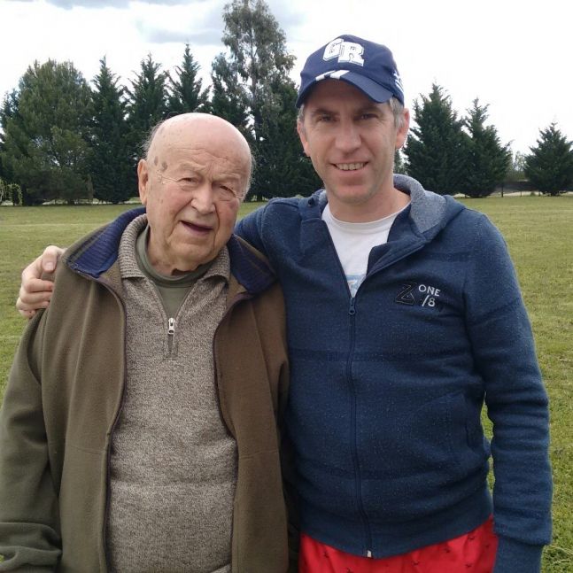 Desde Coronel Pringles, Matzkin: “Mi abuelo es el gran referente de mi vida”