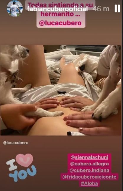 Mica Viciconte confirmó su embarazo y anunció el nombre del bebé