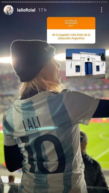 Lali Espósito reveló cuál es “el jugador más lindo” de la Selección con una pícara respuesta