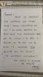 Jimena Barón le preparó una sorpresa especial a su hijo y mostró su reacción