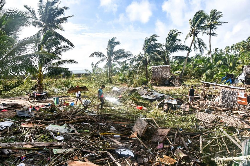 Filipinas: confirman más de 140 fallecidos tras el paso del tifón Rai