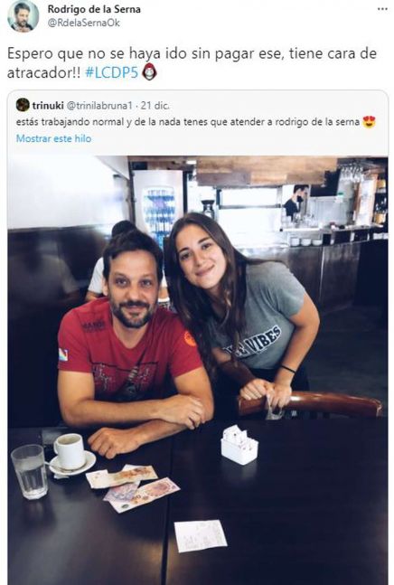 La denuncia de Rodrigo de la Serna tras la viralización de una foto junto a una moza