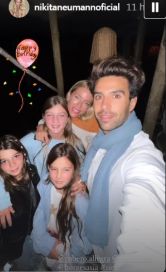 Nicole Neumann celebró el cumpleaños de su hija Allegra en Punta del Este