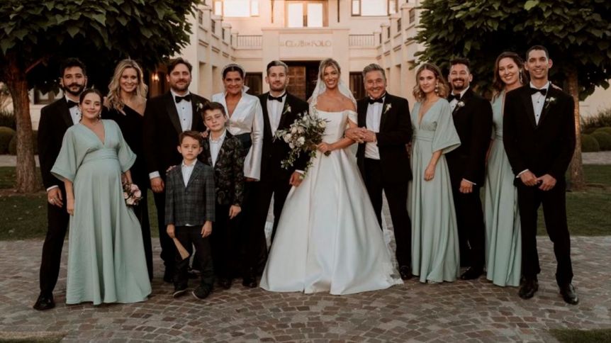 Las imágenes del casamiento de Ricky Montaner y Stefi Roitman
