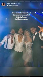 Las imágenes del casamiento de Ricky Montaner y Stefi Roitman