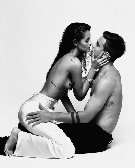 La producción de fotos ultra sensual de Oriana Sabatini y Paulo Dybala