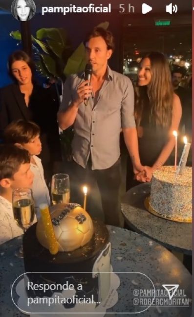 Pampita y Roberto García Moritán festejaron sus cumpleaños con emotivos mensajes a su familia