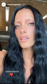 Oriana Sabatini sorprendió con un impactante cambio de look