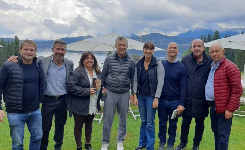 A pura rosca, el PRO tuvo su cumbre en el Sur con la presencia del expresidente Macri