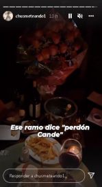 Tras los rumores de separación, Cande Tinelli y Coti Sorokin se mostraron a los besos