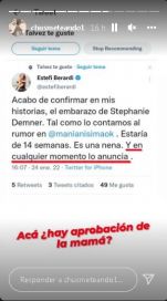 El fuerte mensaje de Stephanie Demner luego de que se confirmara su embarazo con Guido Pella