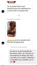 La contundente respuesta de Flor Vigna a una seguidora que la trató de 