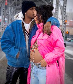 Rihanna embarazada: espera su primer hijo junto al rapero A$AP Rocky