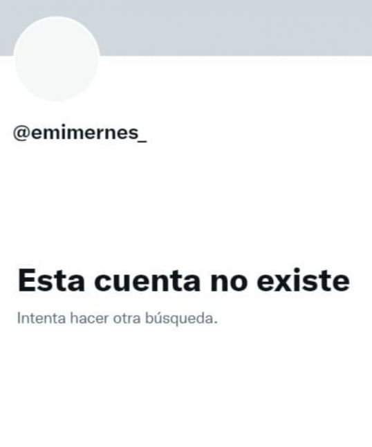 Emilia Mernes cruzó a una seguidora en Twitter y después cerró su cuenta: qué pasó