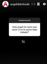 Ángel de Brito sobre su regreso a la televisión: 