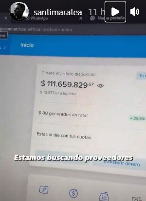 Santiago Maratea recaudó más de 100 millones de pesos para ayudar a Corrientes