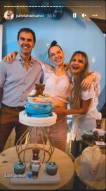 Julieta Nair Calvo compartió imágenes de su lujoso baby shower