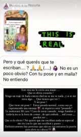 Natalie Pérez estalló contra una seguidora que la criticó por una foto en malla