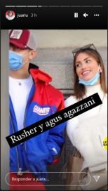 Las fotos de Agustina Agazzani y Rusherking que despertaron rumores de romance