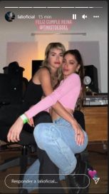 La foto más esperada: Lali Espósito posó con Tini Stoessel y las redes estallaron