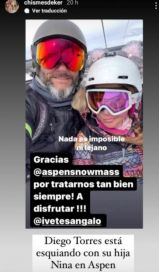 Tras su separación, Diego Torres y Débora Bello se fueron de vacaciones juntos