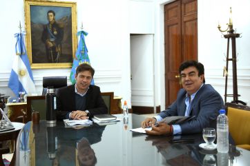 Ronda de reuniones de Kicillof con intendentes: acercamiento y repaso de obras