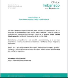 Conmoción por el fallecimiento Freddy Rincón