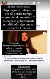 Explotó la China Suárez y dejó un contundente mensaje en sus redes